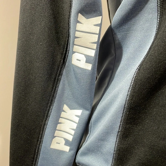 NWOT PINK Victoria’s Secret Ultimate Quarter Zip Pullover Logos Top XS - Picture 3 of 16